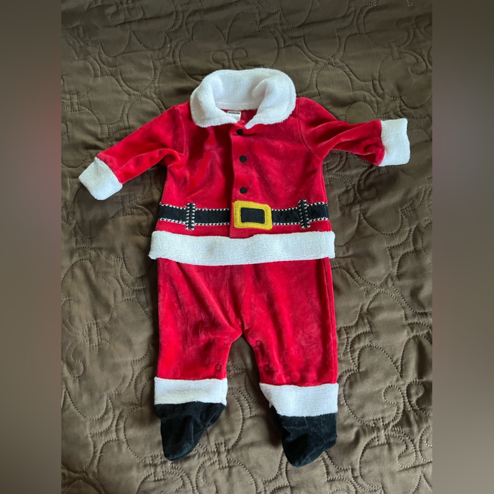 6/10$ Newborn Santa/Christmas Outfit (George) Unisex - Picture 1 of 3